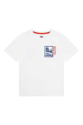 T-shirt en coton biologique Blanc