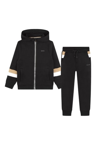 Sweat à capuche et jogging - Noir - Boss