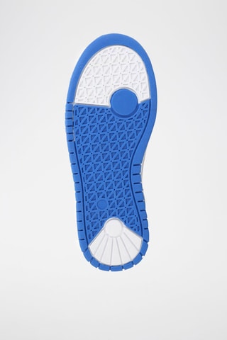 Baskets en croûte de cuir - Bleu roi - Boss