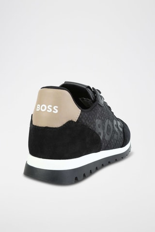 Baskets en cuir - Noir - Boss