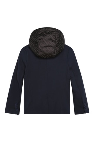 Veste à capuche - Bleu marine - Boss