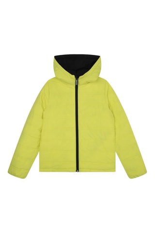 Doudoune réversible à capuche - Jaune et noir - Karl Lagerfeld