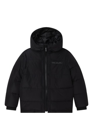 Doudoune à capuche - Noir - Karl Lagerfeld