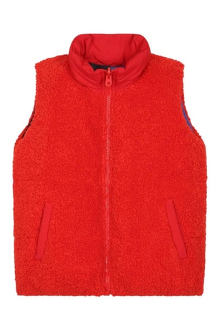 Doudoune réversible sans manches - Rouge et noir - The Marc Jacobs