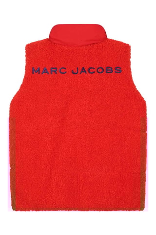 Doudoune réversible sans manches - Rouge et noir - The Marc Jacobs