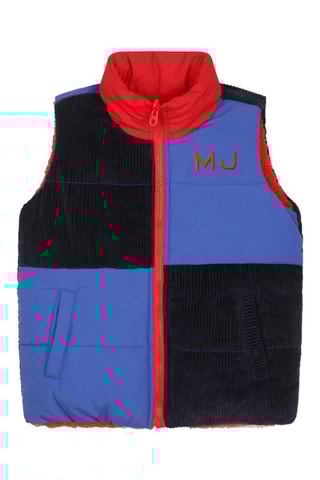 Doudoune réversible sans manches - Rouge et noir - The Marc Jacobs