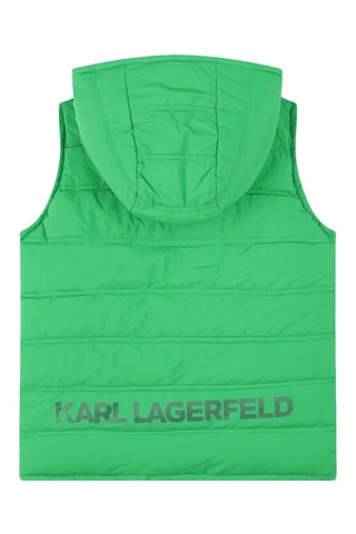 Doudoune réversible sans manches - Vert - Karl Lagerfeld