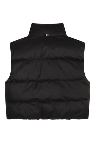 Doudoune sans manches réversible - Noir et doré - Boss