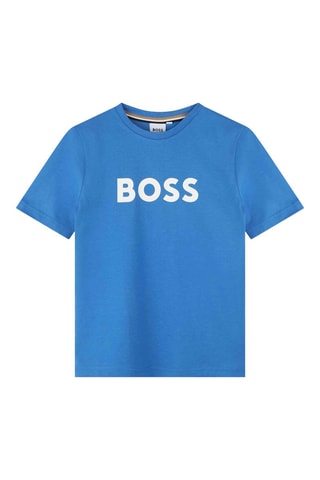 T-shirt regular - Bleu clair - Boss