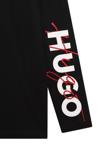 T-shirt - Noir - Hugo
