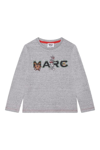 T-shirt en coton biologique Looney Tunes - Gris - The Marc Jacobs