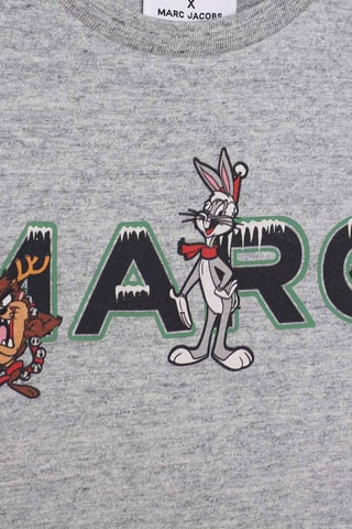 T-shirt en coton biologique Looney Tunes - Gris - The Marc Jacobs