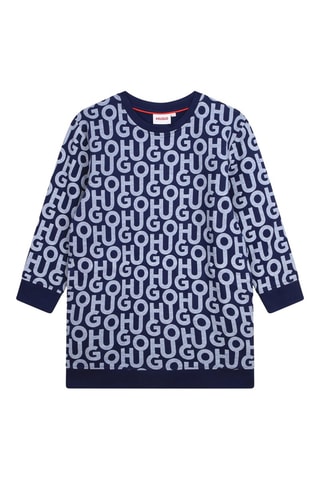 Robe sweat - Bleu - Hugo