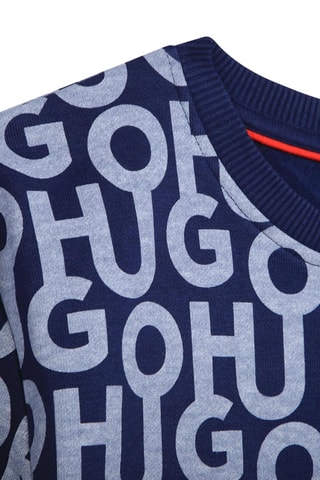 Robe sweat - Bleu - Hugo