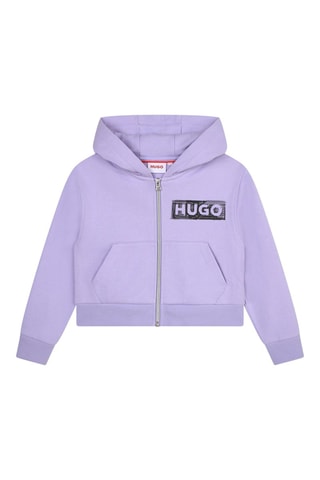 Sweat à capuche - Mauve - Hugo