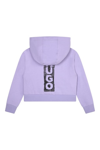Sweat à capuche - Mauve - Hugo