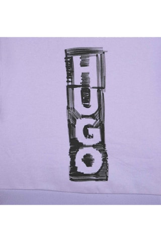 Sweat à capuche - Mauve - Hugo