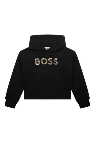 Sweat à capuche - Noir - Boss