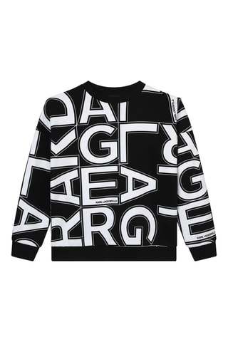 Sweat - Noir et blanc - Karl Lagerfeld