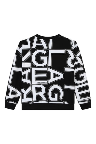 Sweat - Noir et blanc - Karl Lagerfeld