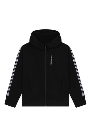 Sweat à capuche - Noir - Karl Lagerfeld