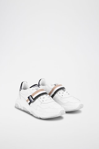 Baskets en cuir - Blanc - Boss