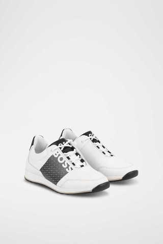 Baskets en cuir - Blanc - Boss