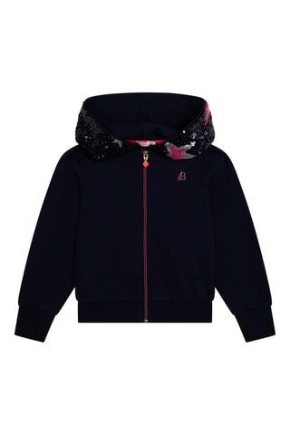 Gilet à capuche Noir - Billieblush