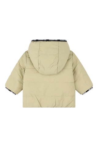 Doudoune réversible à capuche - Beige et noir - Karl Lagerfeld