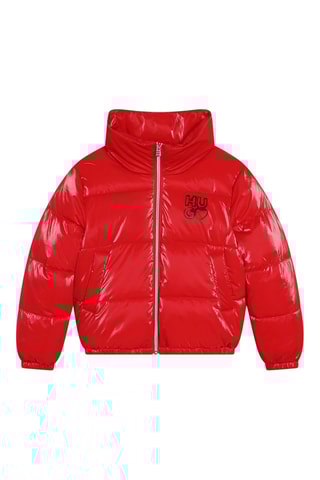 Doudoune à capuche - Rouge - Hugo