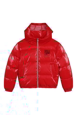 Doudoune à capuche - Rouge - Hugo