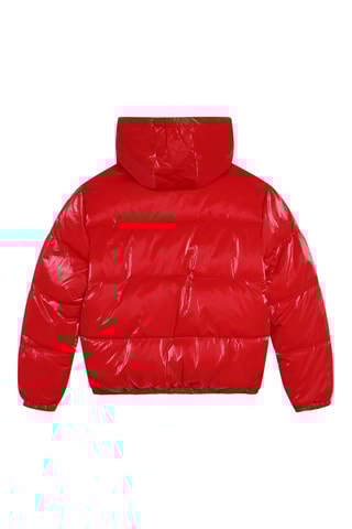 Doudoune à capuche - Rouge - Hugo