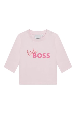 T-shirt en coton biologique Rose - Hugo Boss