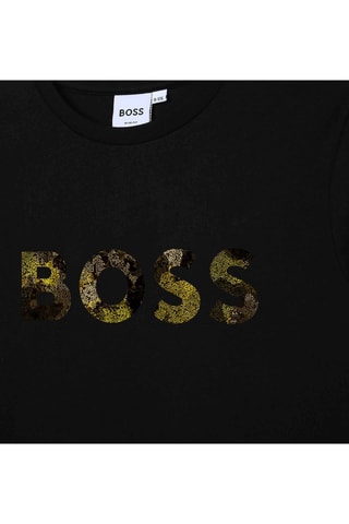 T-shirt slim - Noir - Boss