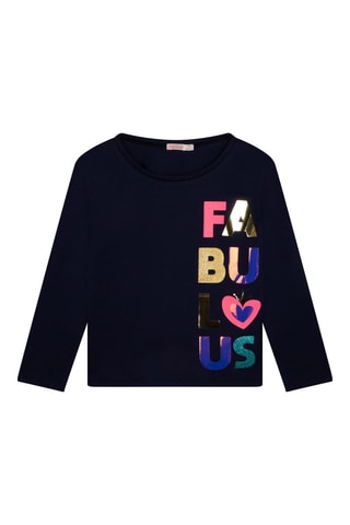 T-shirt - Bleu marine - Billieblush