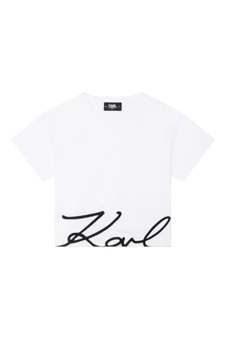 T-shirt - Blanc - Karl Lagerfeld