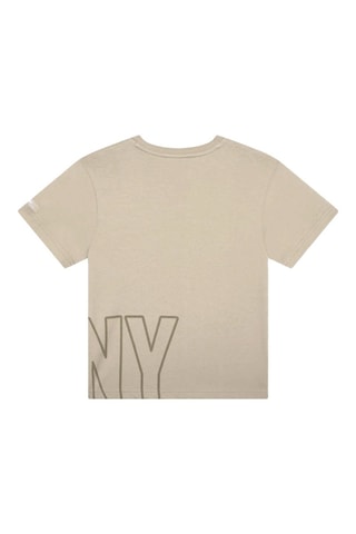 T-shirt en coton biologique - Beige - DKNY