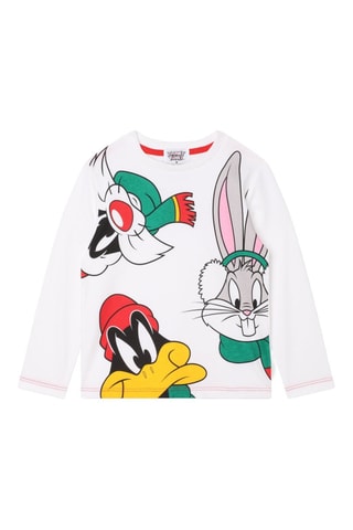 T-shirt en coton biologique Looney Tunes - Blanc - The Marc Jacobs