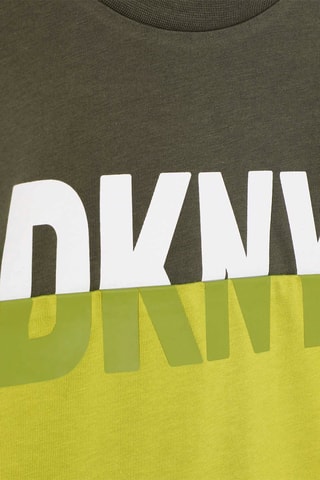 T-shirt en coton biologique - Vert - DKNY