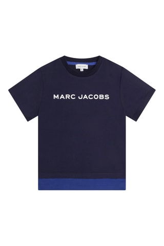T-shirt en coton biologique - Bleu - Marc Jacobs