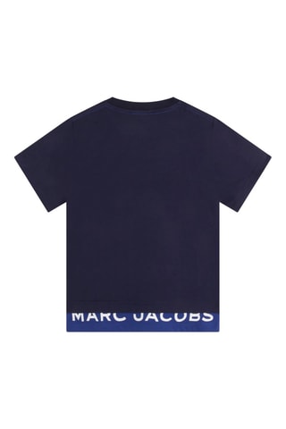 T-shirt en coton biologique - Bleu - Marc Jacobs