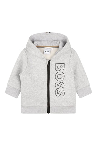 Sweat à capuche - Gris - Boss