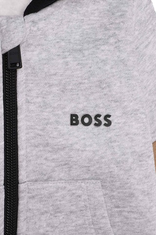Sweat à capuche - Gris - Boss