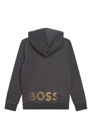 Sweat à capuche - Noir - Boss