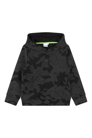 Sweat à capuche - Noir - Boss