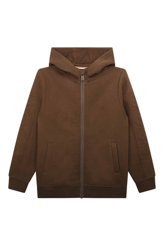 Sweat à capuche - Marron - Boss