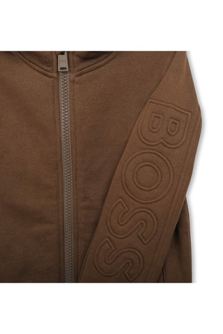 Sweat à capuche - Marron - Boss