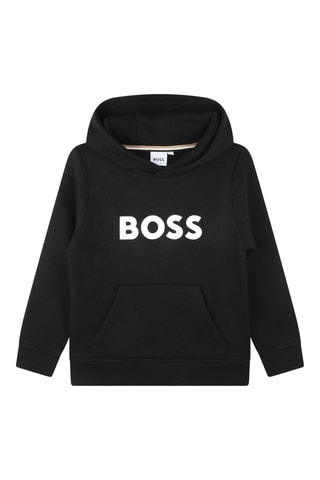 Sweat à capuche - Noir - Boss