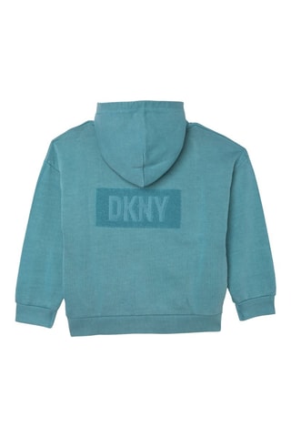 Sweat à capuche - Bleu - DKNY