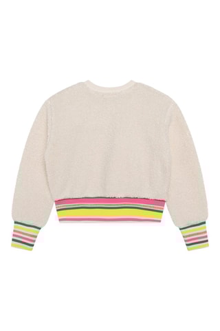 Sweat polaire - Ecru - Karl Lagerfeld